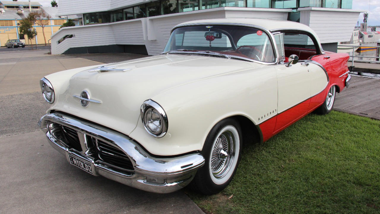 Why the 1956 Oldsmobile 98 ruled the executive driveway