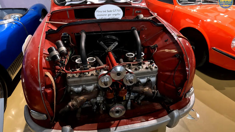 Saab's scariest car is the twin-engined 93 dubbed the Monster