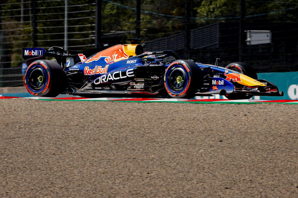 Max Verstappen, crítico con el Red Bull tras el liderazgo de Isack Hadjar en el GP de Japón: "Es impredecible"