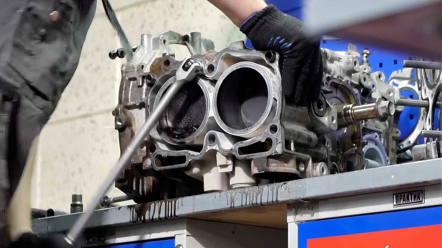 Subaru engine gets completely hacked up in the name of Siberian 'science'