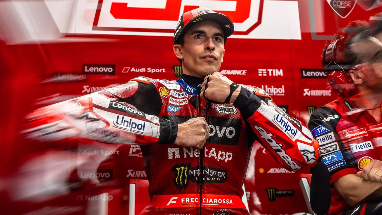 Ducati cifra la ganancia de Aprilia en hasta un segundo y lamenta el estado de forma de Márquez: "No está del todo bien"