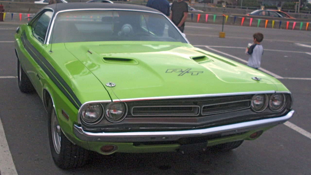 The 1971 Challenger R/T still feels like it belongs on an open road