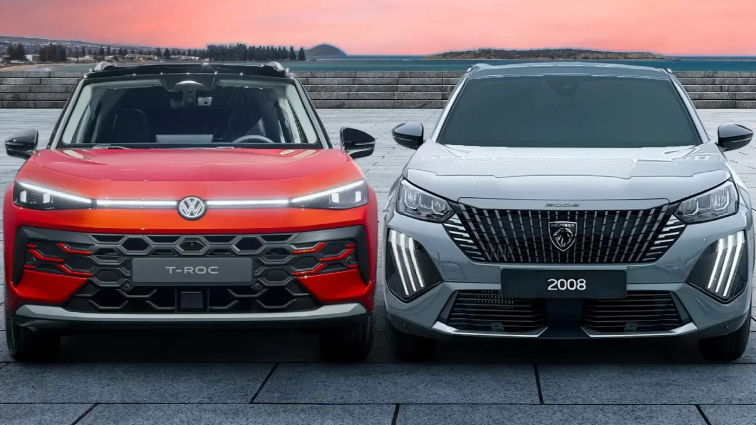 Peugeot 2008 o VW T-Roc, ¿qué SUV es mejor?