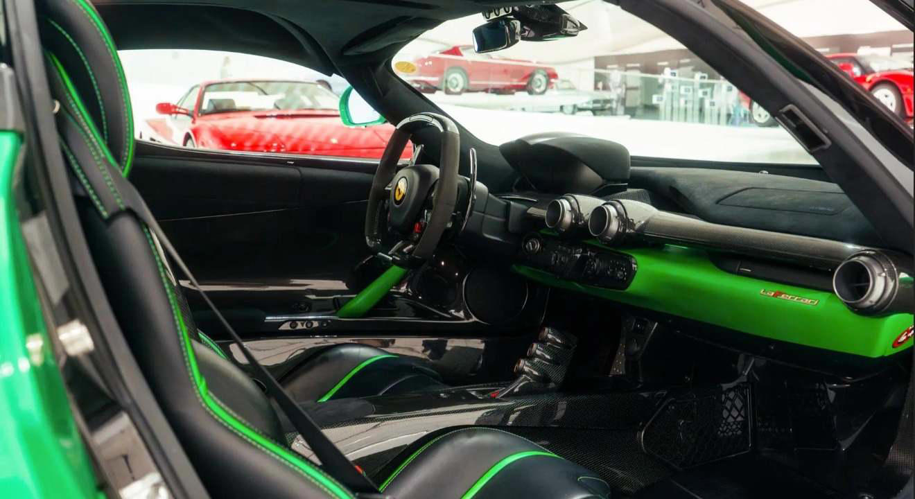 Ferrari, Ferrari LaFerrari, El Ferrari más raro de Jay Kay sale a subasta: así es el único LaFerrari verde del mundo