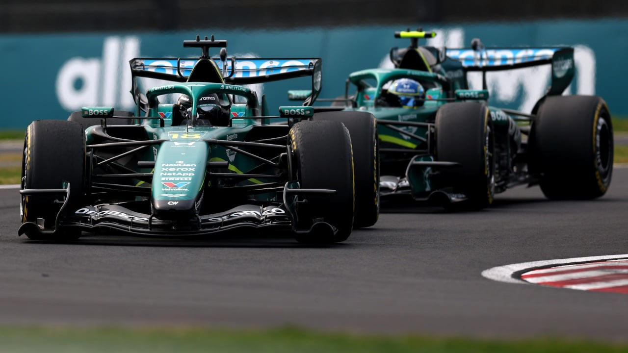 Alonso y Stroll organizaron su propia carrera para aprender sobre la gestión de la energía: "Por desgracia tuvo que abandonar"