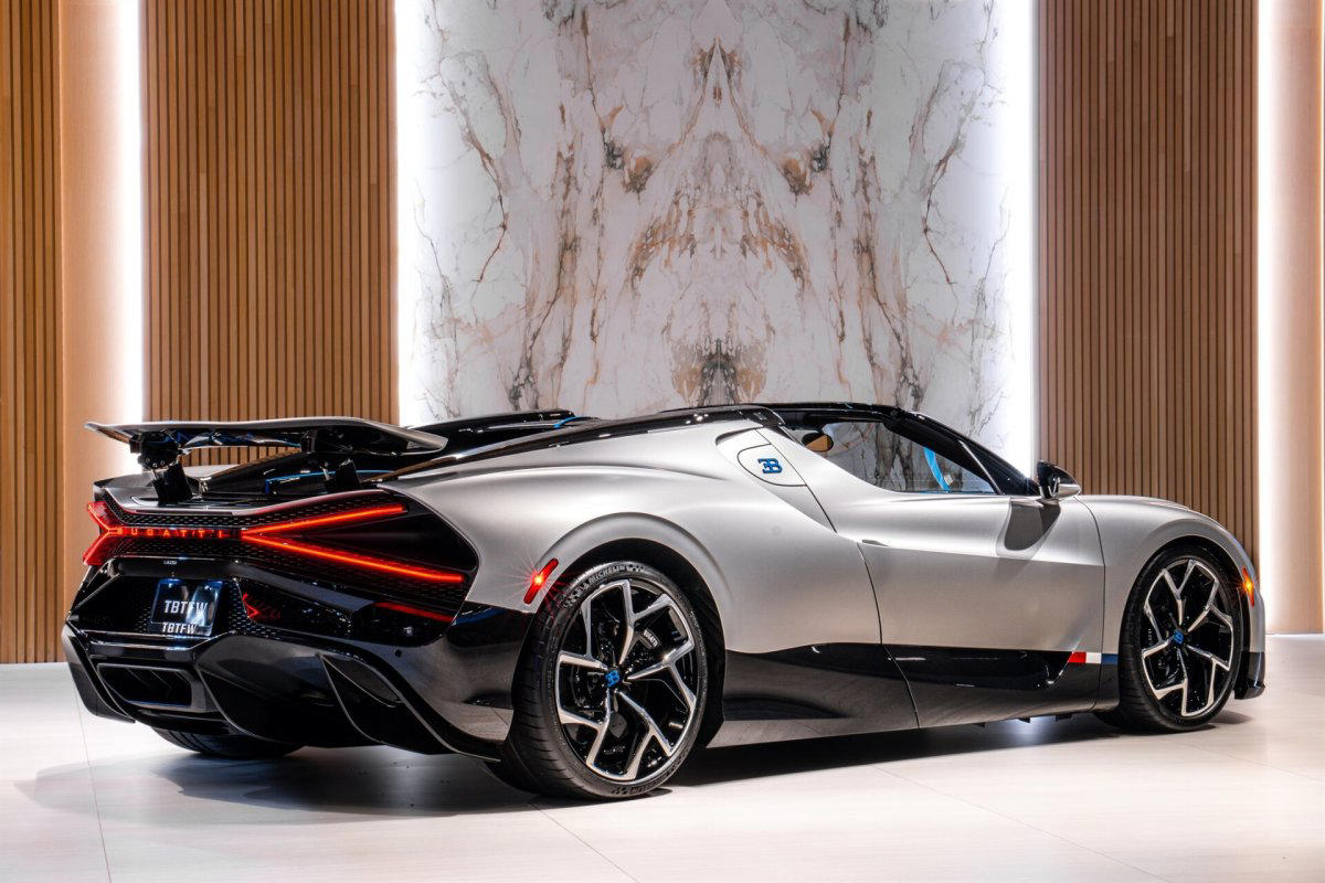 A sold-out Bugatti Mistral just hit the market for $10.5 million