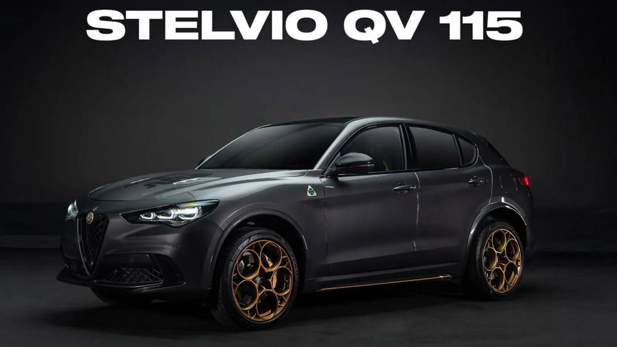 Only 10 gold-trim Alfa Romeo Quadrifoglios exist—and they’re in Dubai
