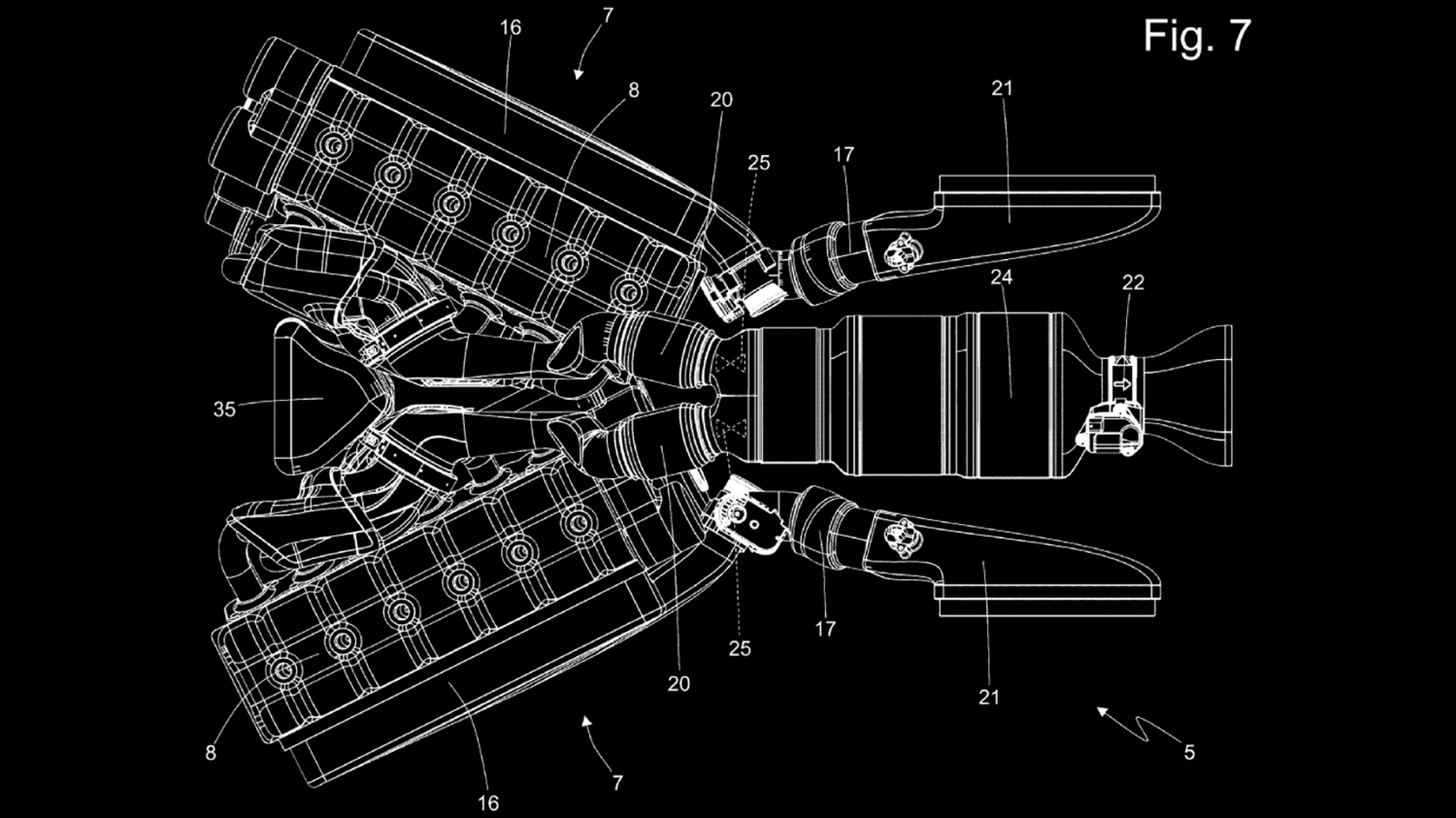 Ferrari patents a V12 engine unlike anything you've ever seen