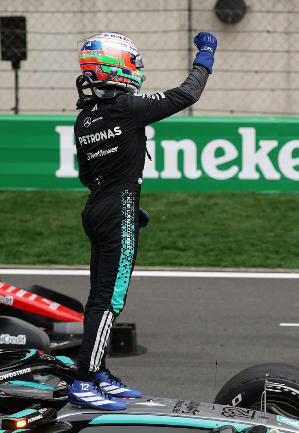 Kimi Antonelli, piloto de Mercedes, sueña con competir con Max Verstappen fuera de la F1