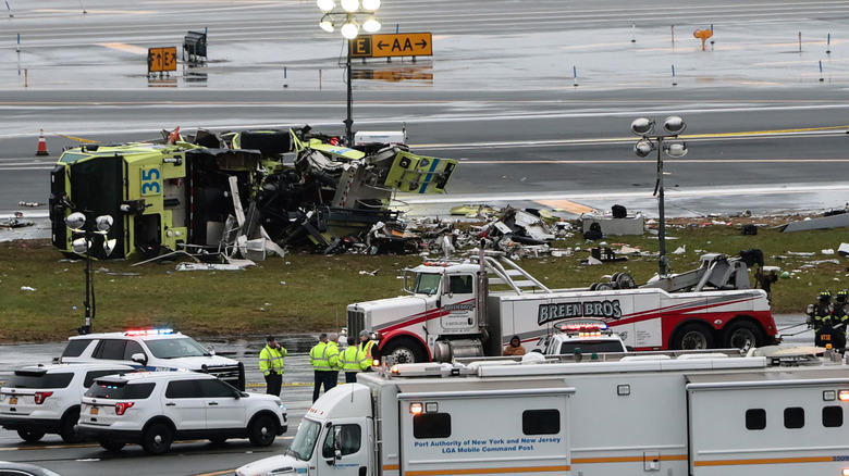 'I messed up' LaGuardia air traffic controller was juggling sky and ground traffic by himself right before deadly crash with firetruck