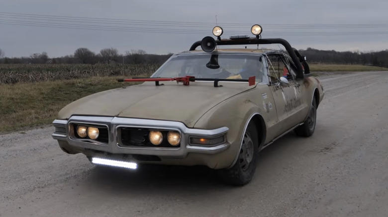 Chasing Tornados In An Oldsmobile Toronado May Not Be Safe, But It Is On Brand