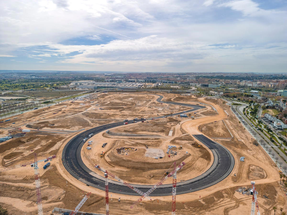 Check out F1’s next big corner, Madring’s ‘La Monumental’ curve
