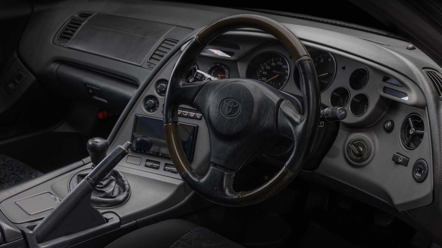 Toyota puts the old A80 Supra dashboard back into production