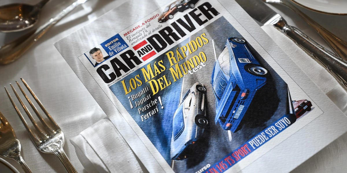 Bienvenido a tu cuenta de Car and Driver: El mundo del motor, a la carta