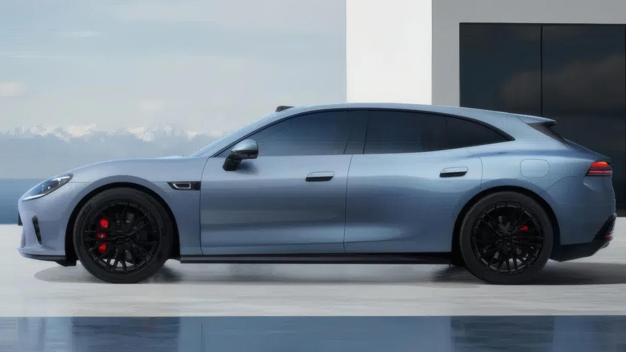 Huawei también clona al Porsche Panamera como eléctrico: se llama Aistaland GT7 y se venderá para China en junio