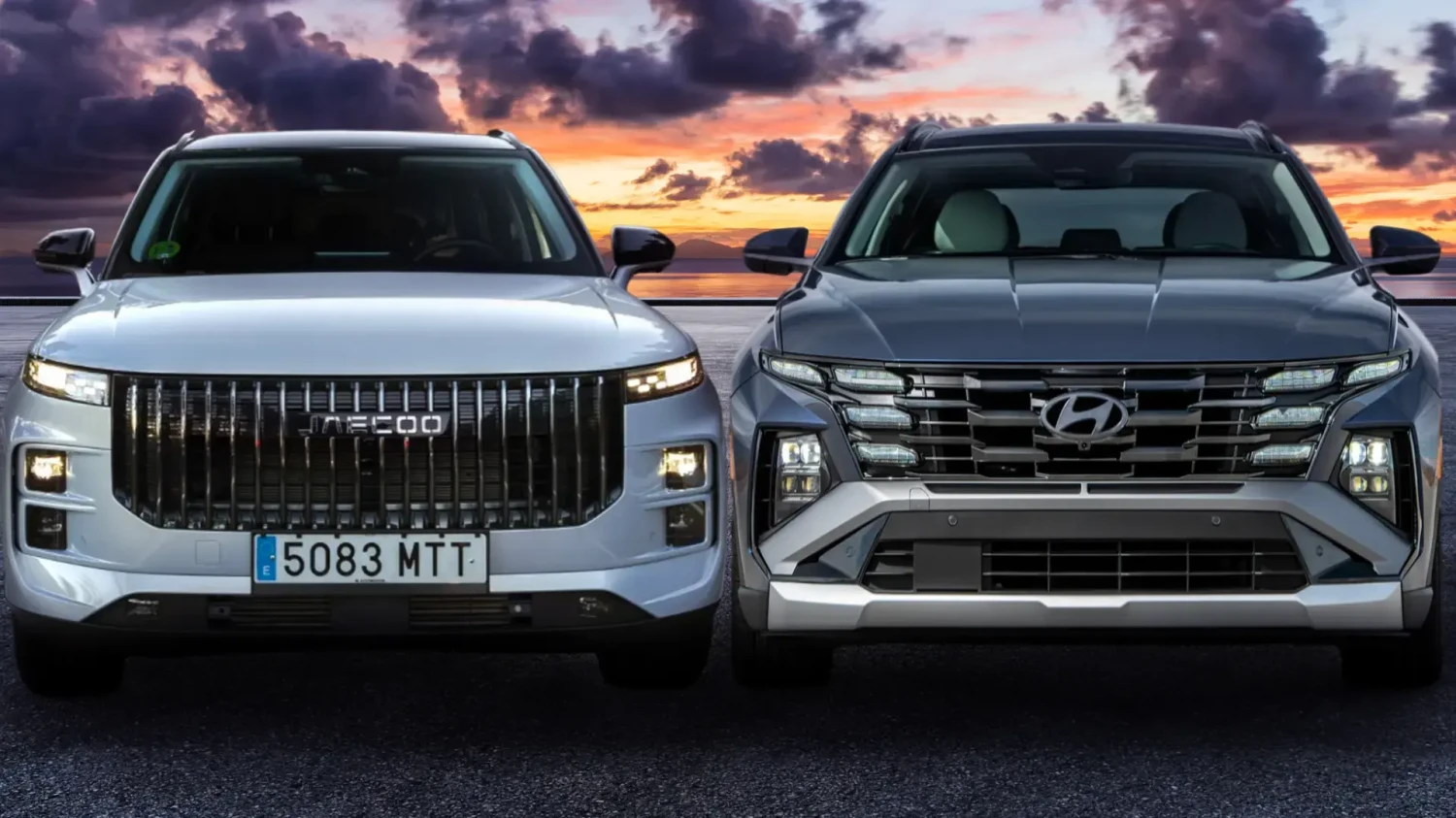 Hyundai Tucson contra Jaecoo 7, ¿cuál es mejor?