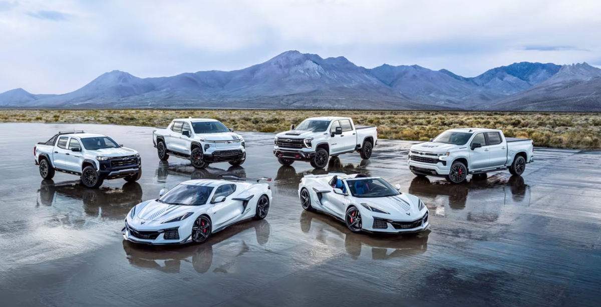 God bless America with three patriotic Ram trucks