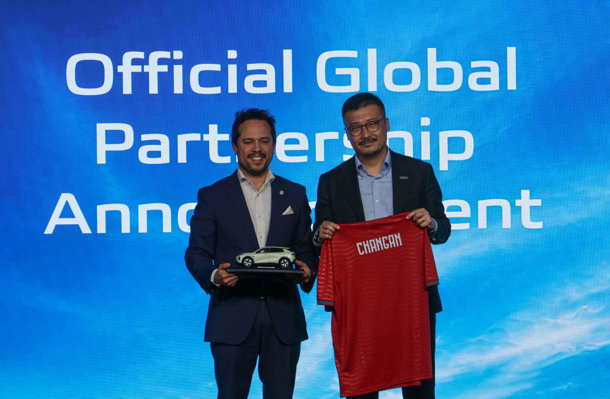 Changan se apunta al Mundial 2026 de la mano de Portugal