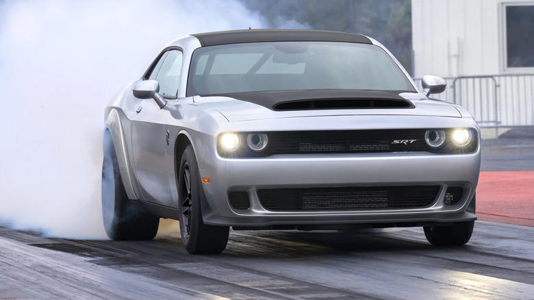 Was the Hellephant engine ever offered in a production car?