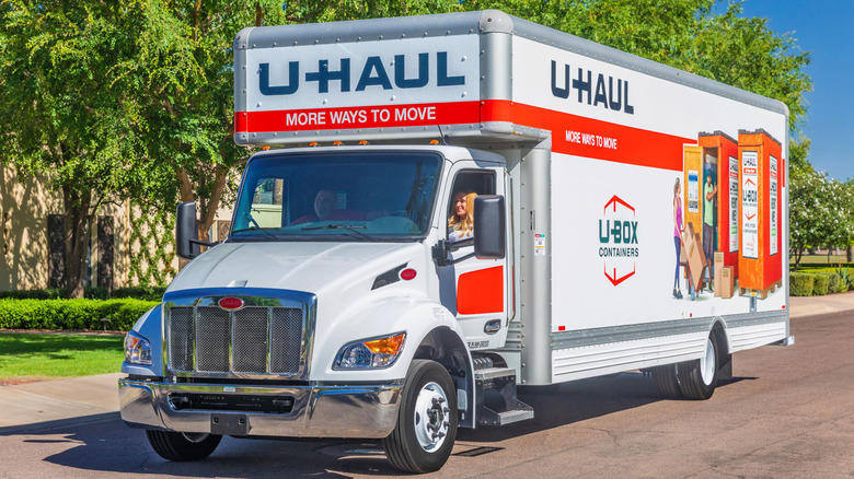 U-Haul's 36-foot Peterbilt is basically a semi truck you can rent without a CDL