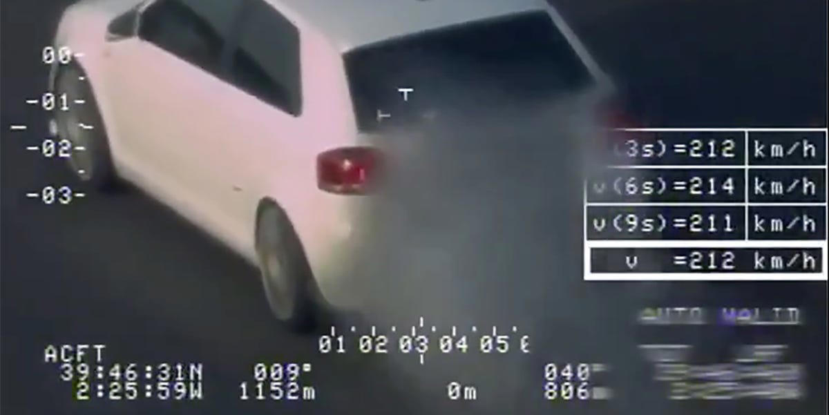 Audi, Audi A3, Audi 200, Un conductor pone su Audi A3 a más de 200 km/h, le graba un helicóptero de la DGT y ocurre algo