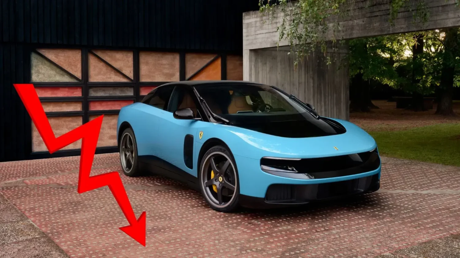 Ferrari, El Ferrari luce ha dejado a muchos con más preguntas que respuestas. Para empezar, las acciones han caído tras presentarlo