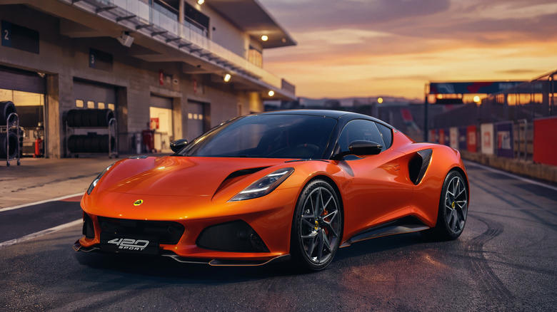 Lotus cut a hole in the Emira's roof, in case you want that, and there's a more powerful 420 Sport model too