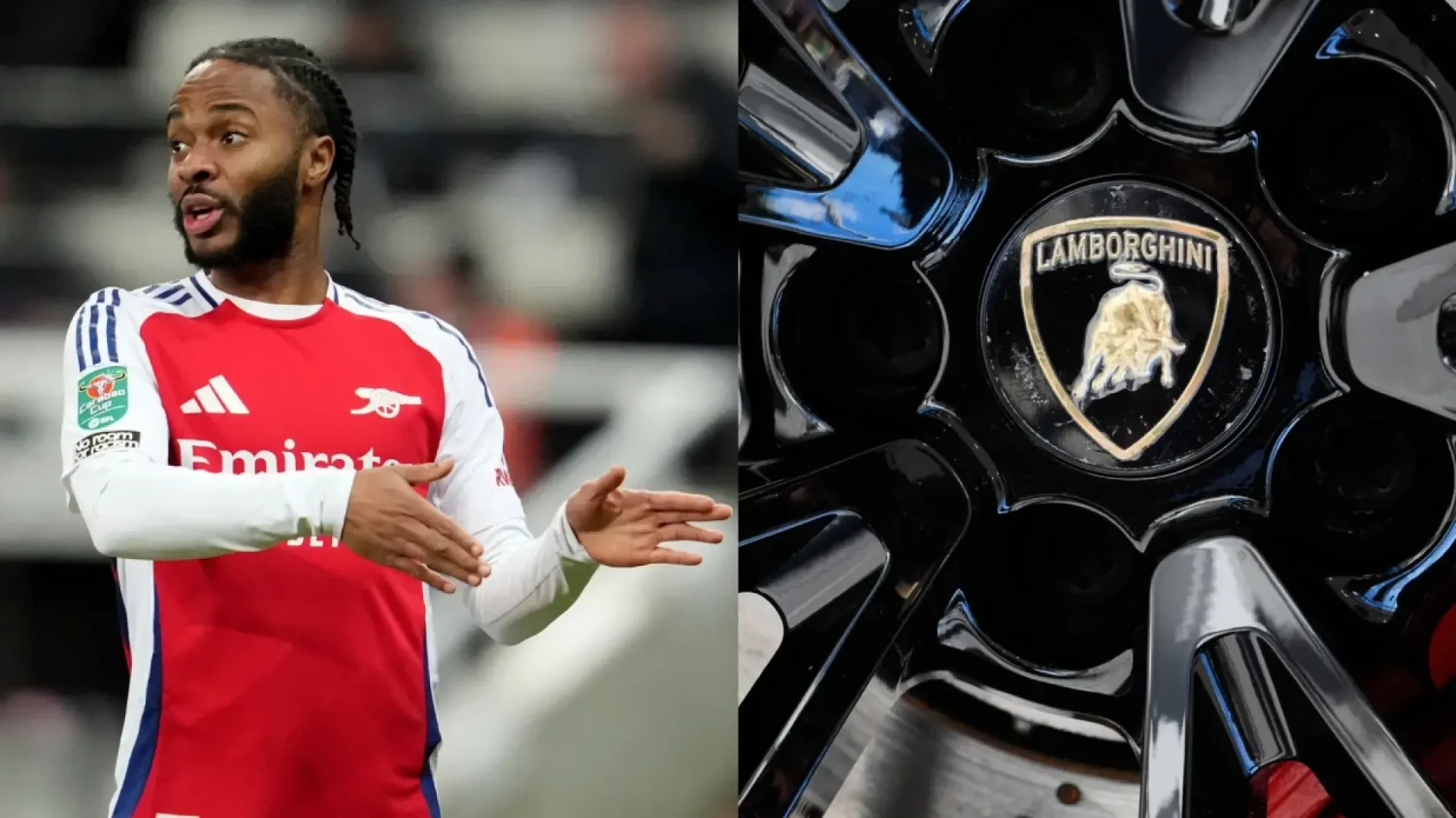 Lamborghini, Sterling, el jugador de futbol que ha sido arrestado por estrellar su Lamborghini cuando iba conduciendo bajo los efectos de las drogas