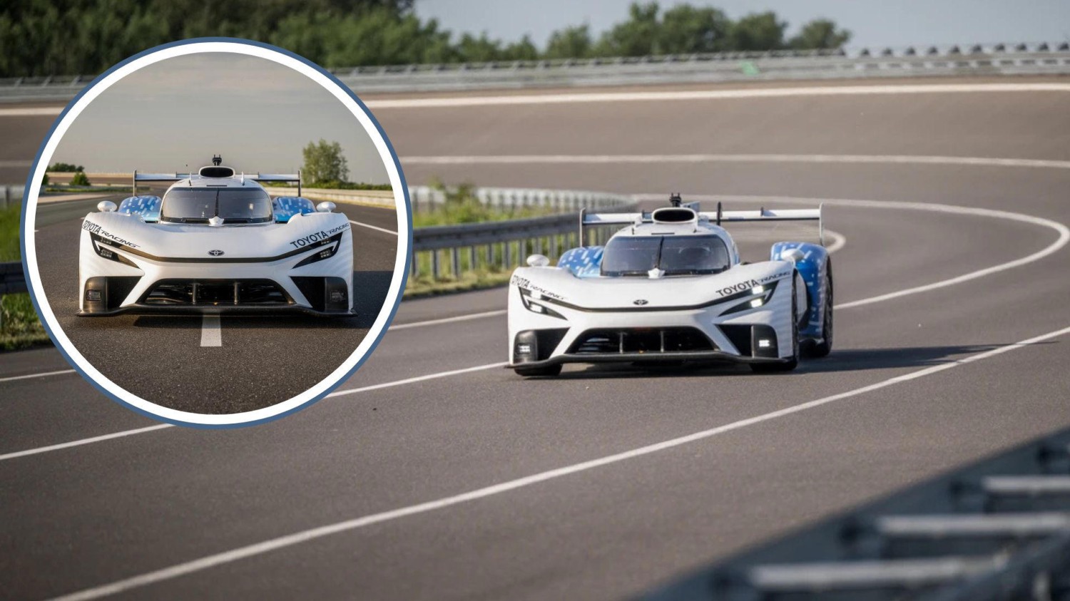 Liquid hydrogen combustion race car from Toyota ready for ultimate Le Mans debut