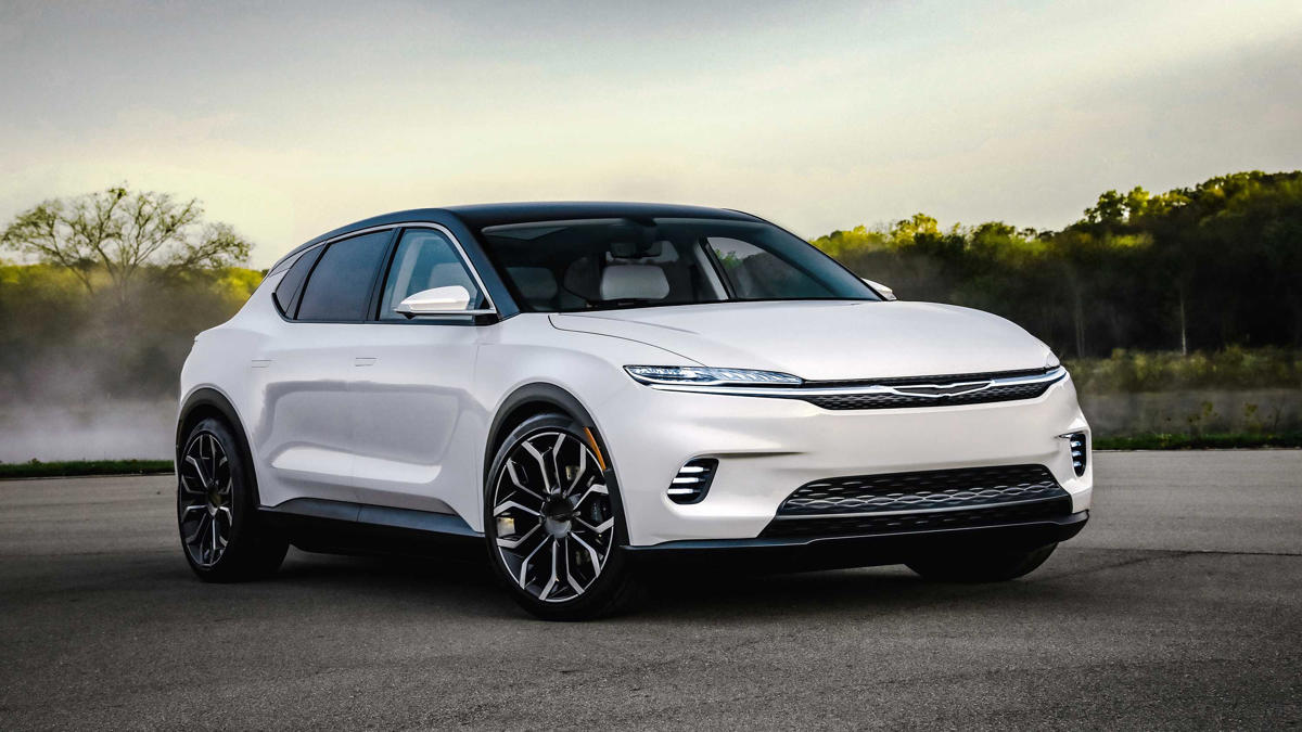Chrysler Airflow production model vs. 2022 concept: Major changes
