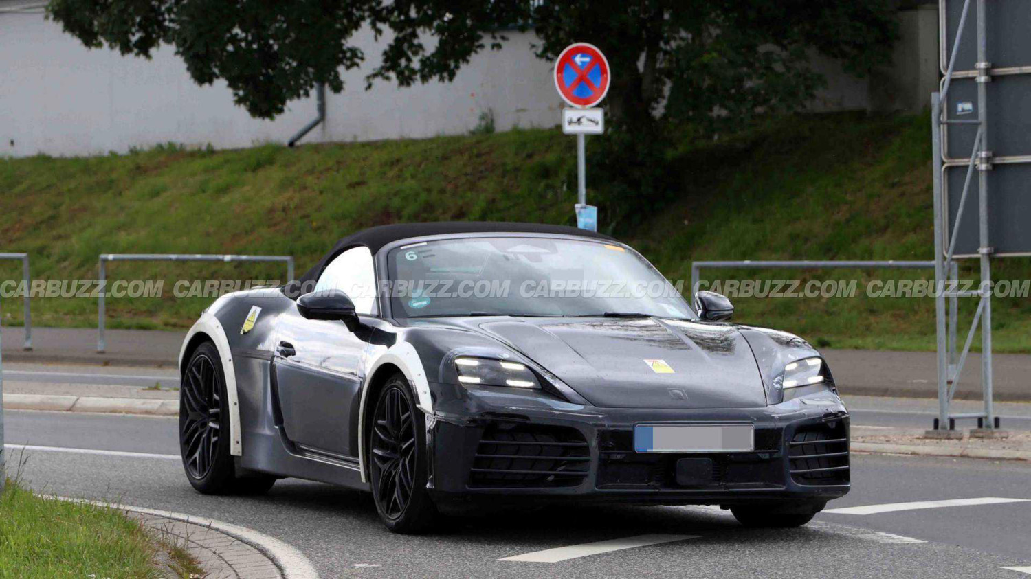 This cobbled up Porsche is actually a future Audi sports car