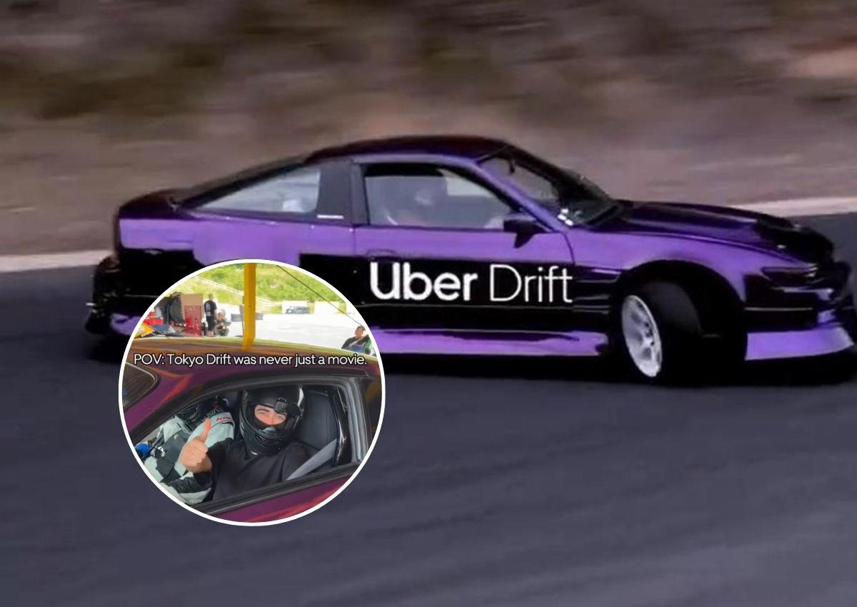 Uber lanza en Japón el 'modo drift' y convierte cada trayecto en un espectáculo que parece sacado de 'Initial D'