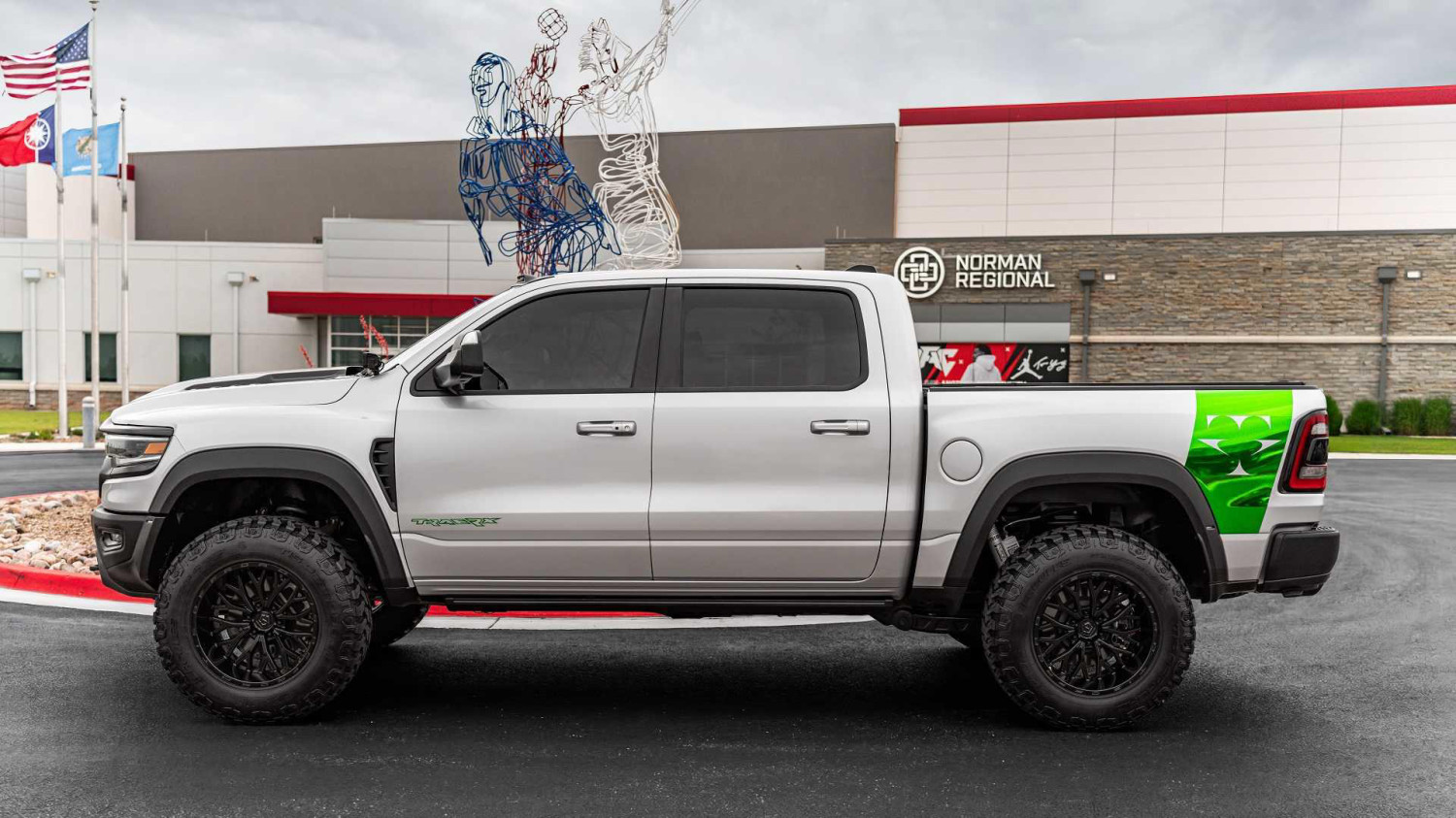 Trae Young’s custom Ram TRX blends Hellcat muscle with hometown pride
