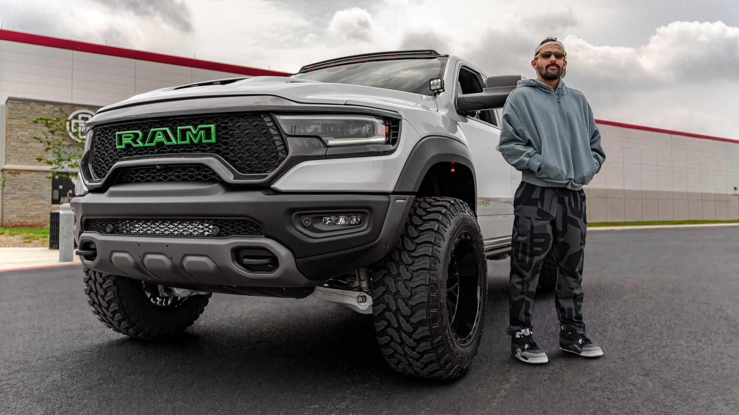 Trae Young’s custom Ram TRX blends Hellcat muscle with hometown pride