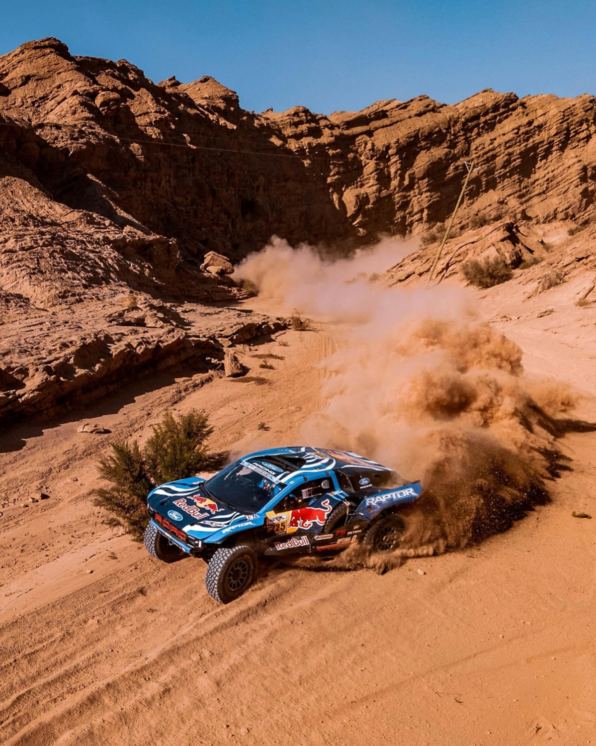 Las dunas atrapan a Sainz