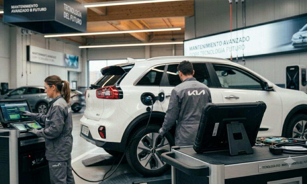 El coche eléctrico no elimina el taller, lo transforma