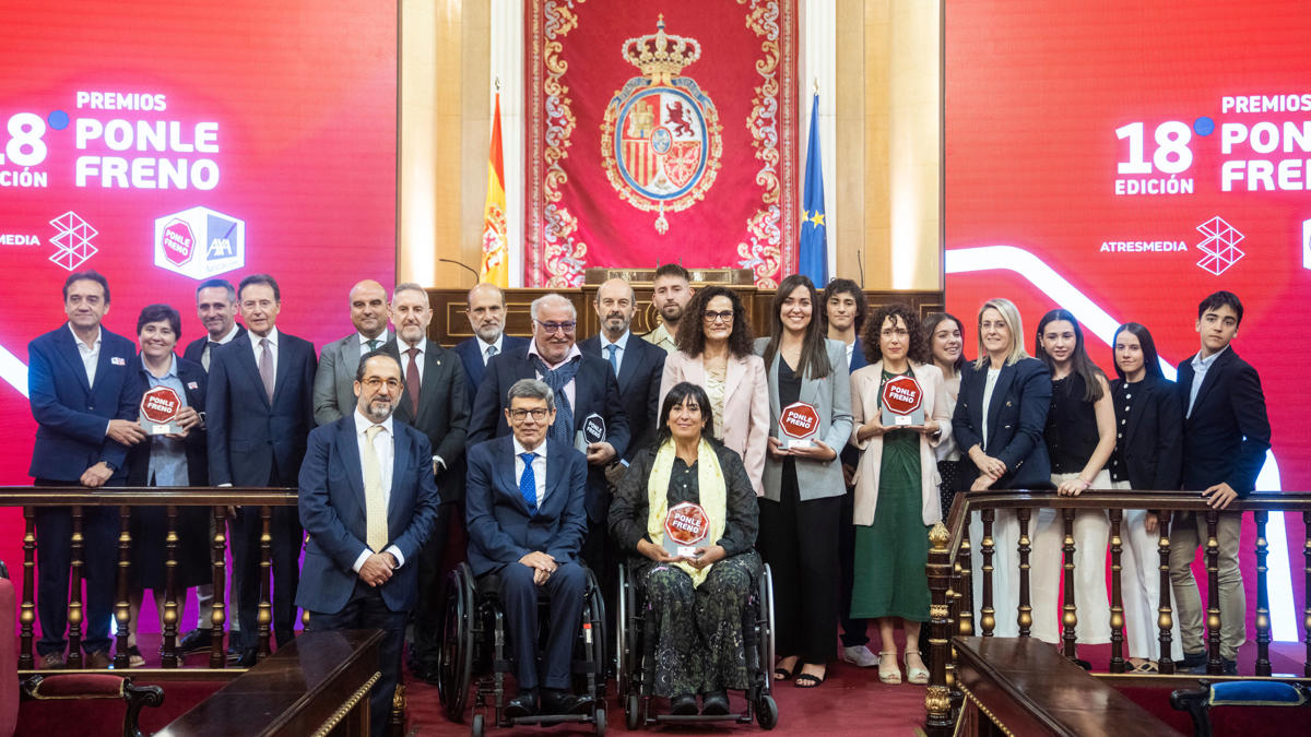 Los premios Ponle Freno celebran su puesta de largo en defensa de la seguridad vial