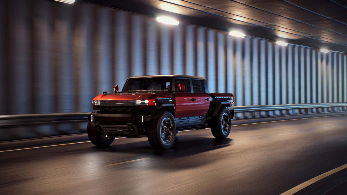 GMC, Hummer, Scout, GMC’s wild Hummer concept comes with a scout drone