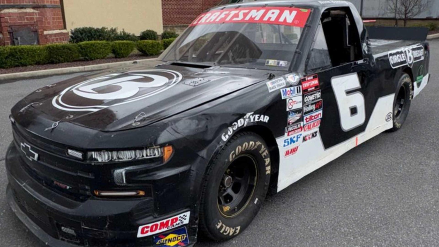 Man arrested after trying to pass off NASCAR race truck as street-legal Chevy S10