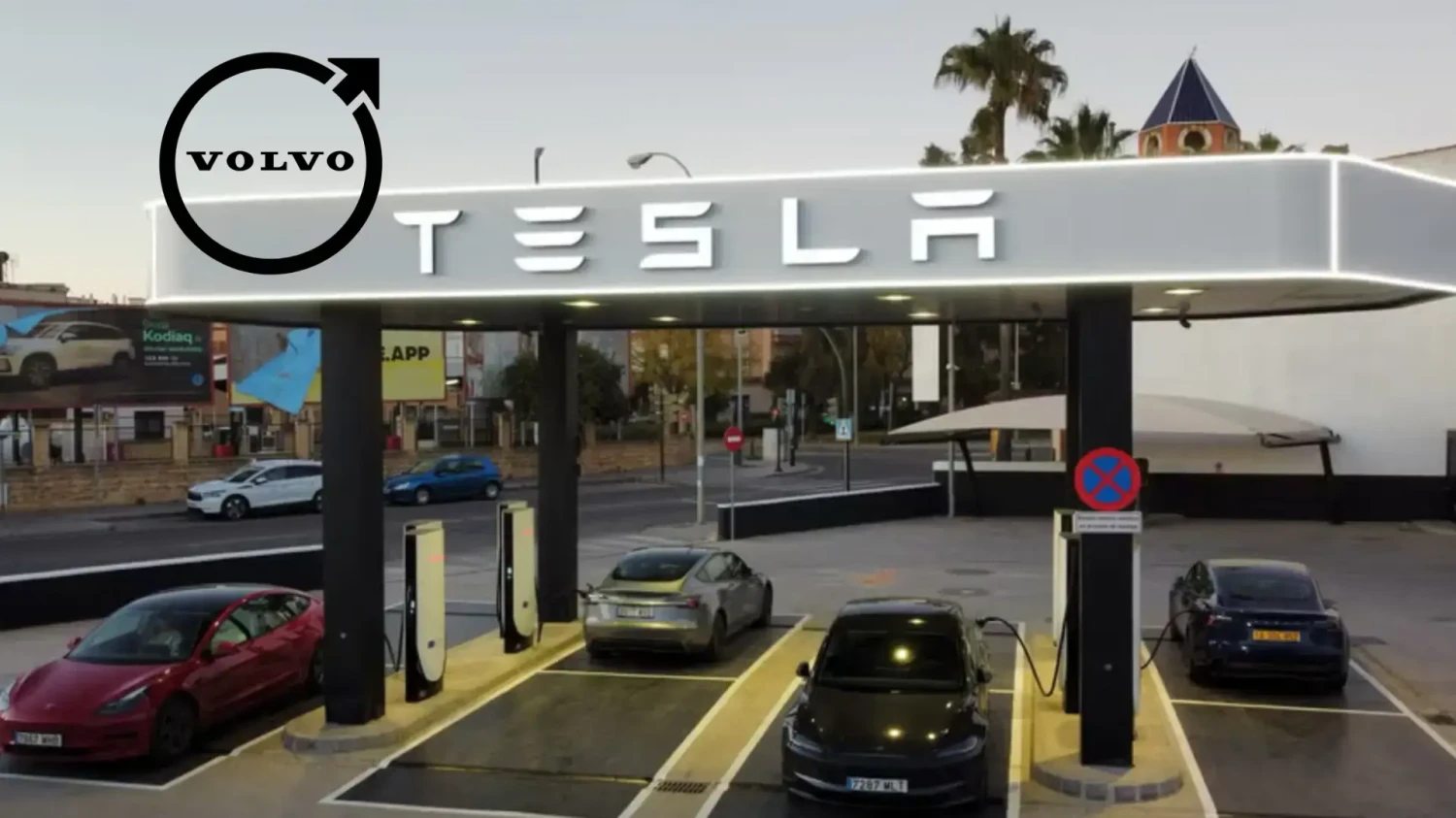 En Volvo se han puesto serios con sus coches eléctricos. A finales de año podrán recargar en supercargadores de Tesla sin necesidad de usar su app