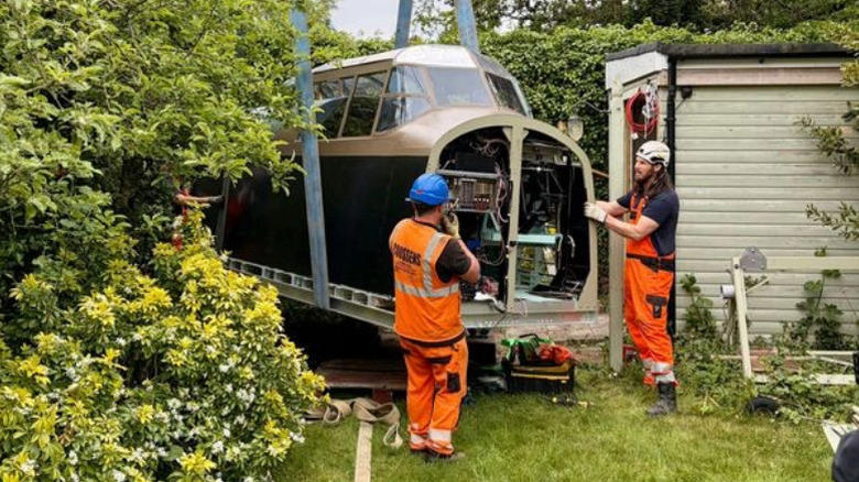 British man built a replica WW2 bomber cockpit by hand – now it's headed to a museum