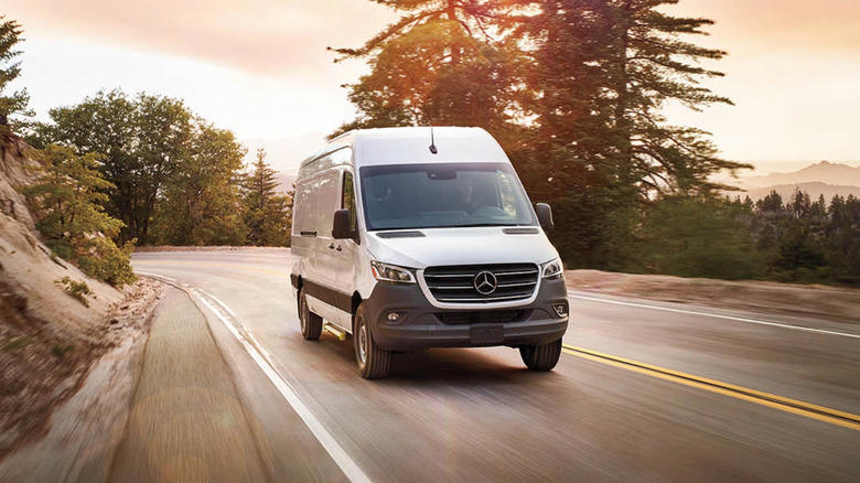 How much can you tow with a Mercedes Sprinter van?