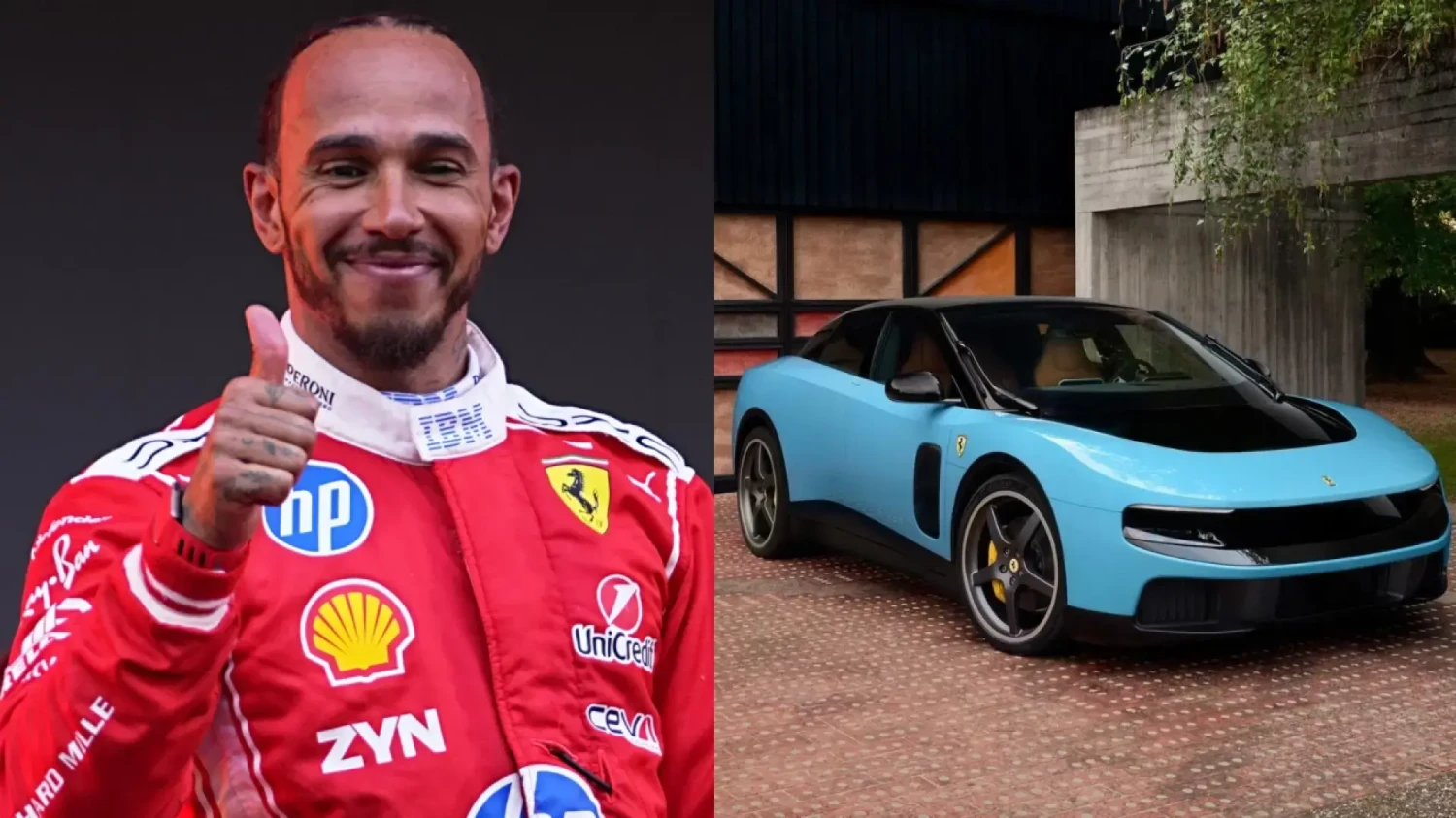 Ferrari, Lewis Hamilton, piloto de Fórmula 1, sobre el Ferrari Luce: “A algunos de mis amigos les gusta... otros son más tradicionales”