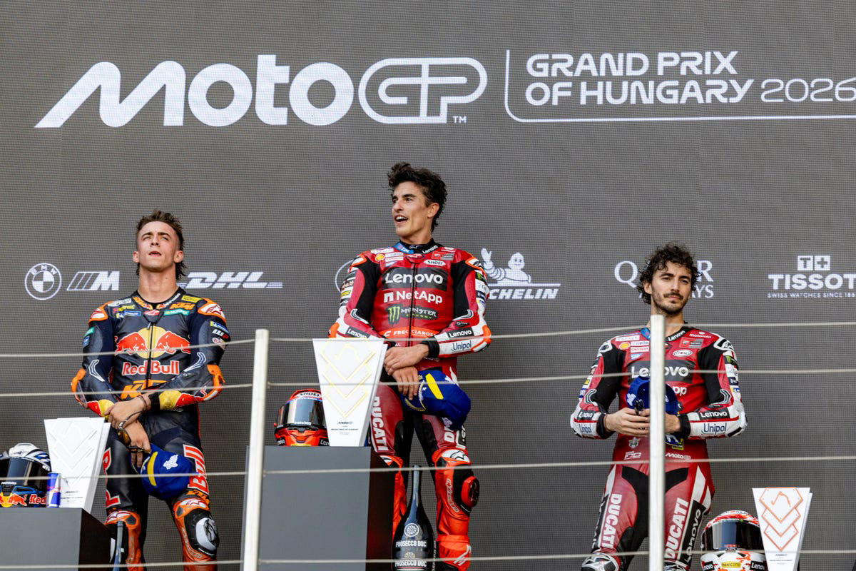 Pedro Acosta, sobre la diferencia entre Marc Márquez y Pecco Bagnaia en Ducati: "Es difícil de..."