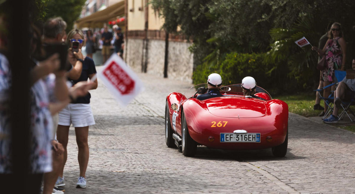 Maserati celebra el centenario del Tridente en la 1000 Miglia 2026 con un histórico A6 GCS/53