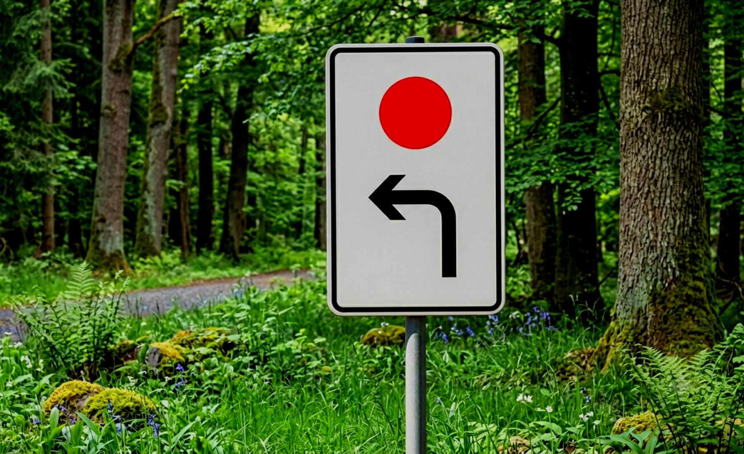 El enigma del círculo rojo en carretera: la señal que casi nadie conoce y que resuelve el peor problema de la circulación