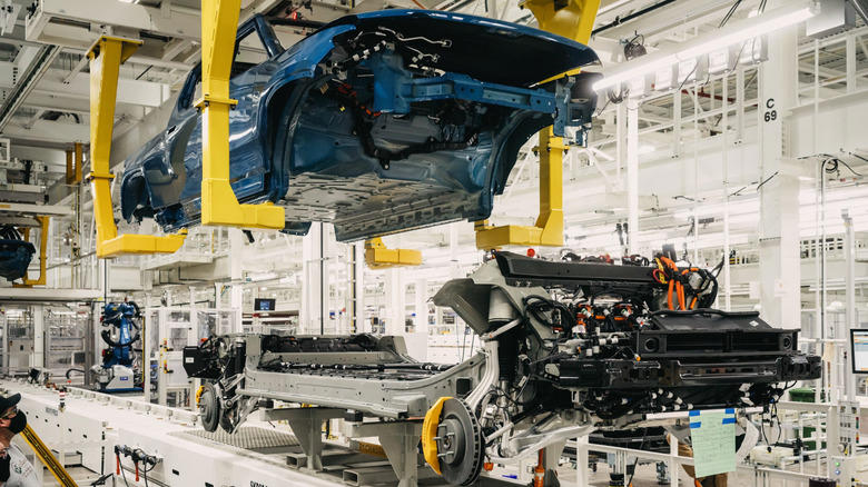 Rivian is reusing its own car batteries in a very resourceful way