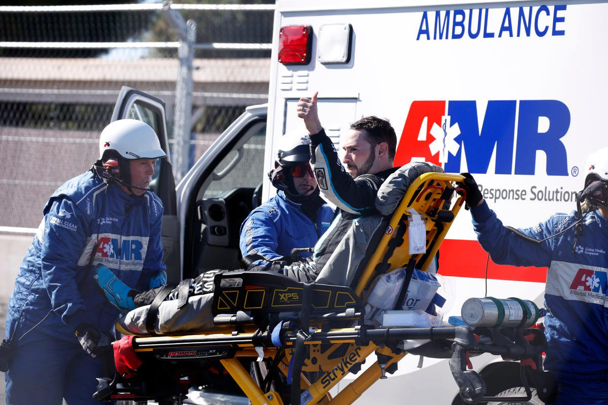 25-car crash stops NASCAR O’Reilly race at Naval Base Coronado