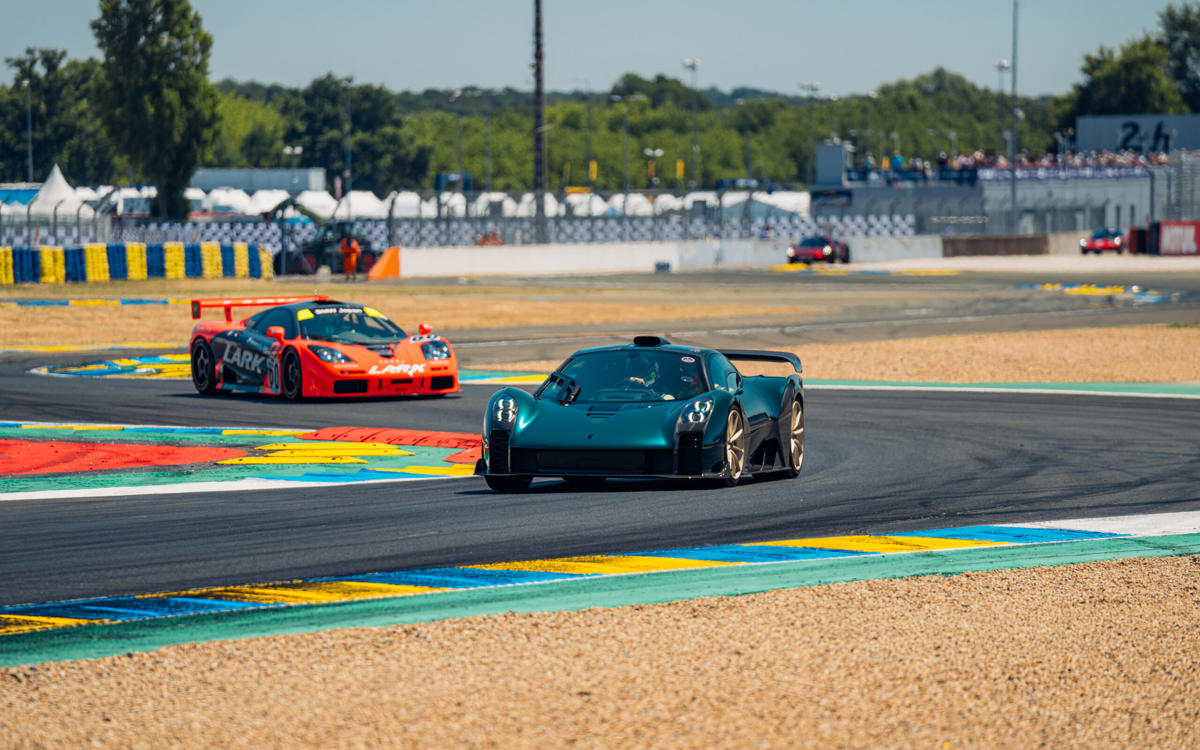 Gordon Murray Le Mans GTR logs first public test miles at Le Mans