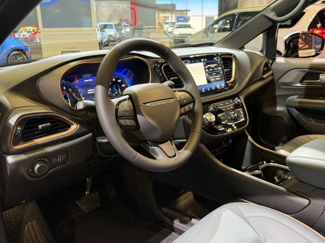 2027 Chrysler Pacifica looks striking in person, but the interior's something else